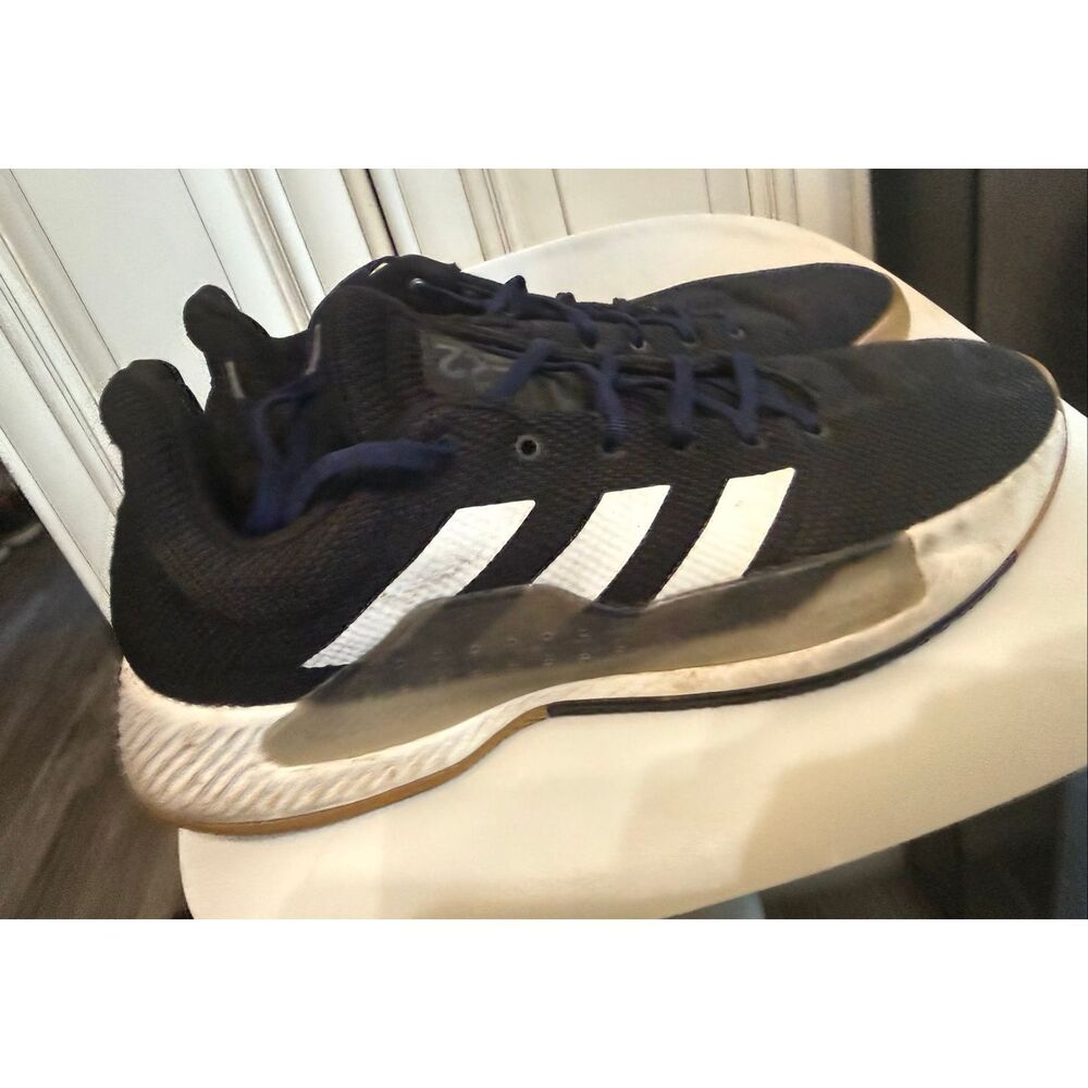 Adidas Men's Pro Bounce Madness Low 2019 Basketball Shoes Black White Size 13.5